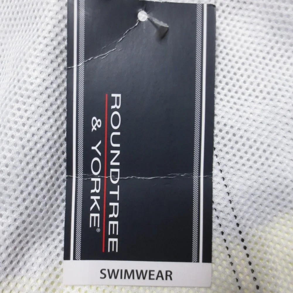 NWT ROUNDTREE & YORKE mens SWIM trunks BATHING SUIT big tall SIZE 3XB